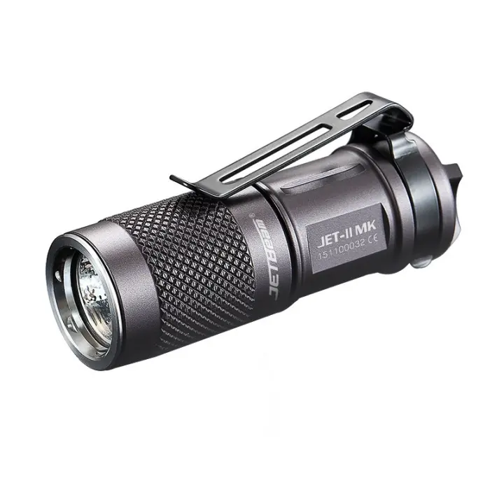 Jetbeam II MK JET-II MK XP-L Hi 510 Lumens Đèn Led EDC không thấm nước mini torchs EDC surival công cụ ngoài trời khẩn cấp
