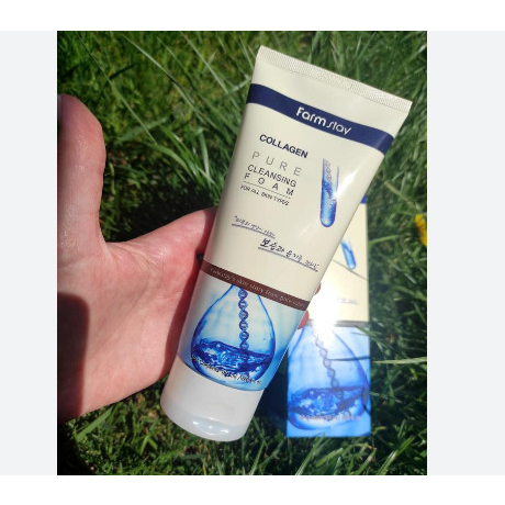 Sữa Rửa Mặt Farm Stay Hàn Quốc Collagen 180ml