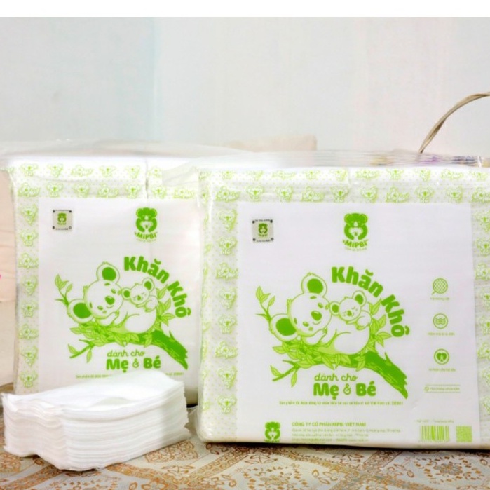 Khăn khô đa năng Mipbi 600gr & 900gr