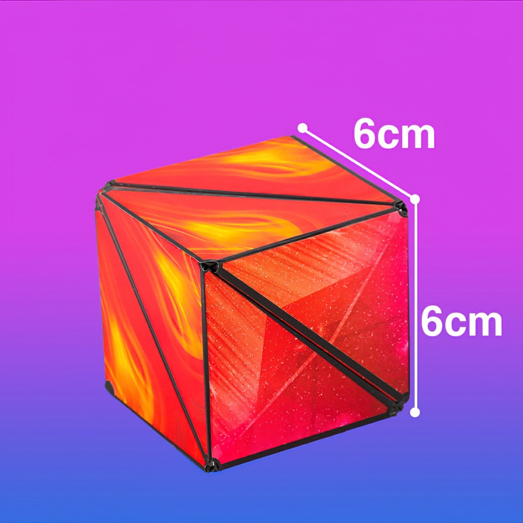 Biến Hình 72 Hình Galaxy Có Nam Châm Magnetic Magic Cube Rubic Xếp Hình Học 3D Đồ Chơi Trí Tuệ Trẻ Em -Aeneas Shop