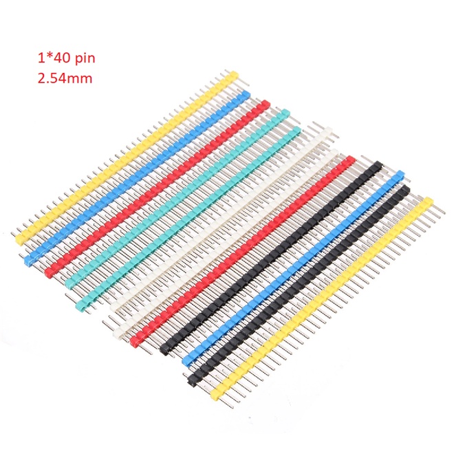 Header hàng rào đực đơn 2.54mm 40 chân thẳng