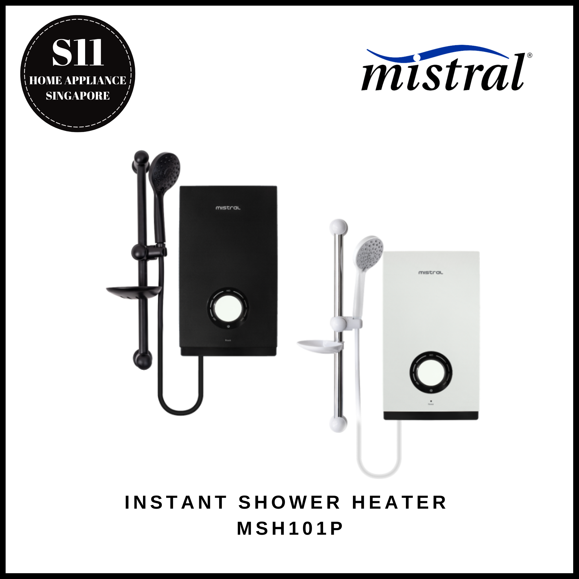 Msh101c Mistral Instant Water Heater Mistral Instant Shower Heater