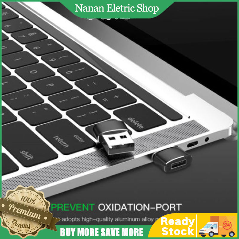 USB-C Male Type C to USB Adapter 2.0 A Female Data Converter Connector Adapter