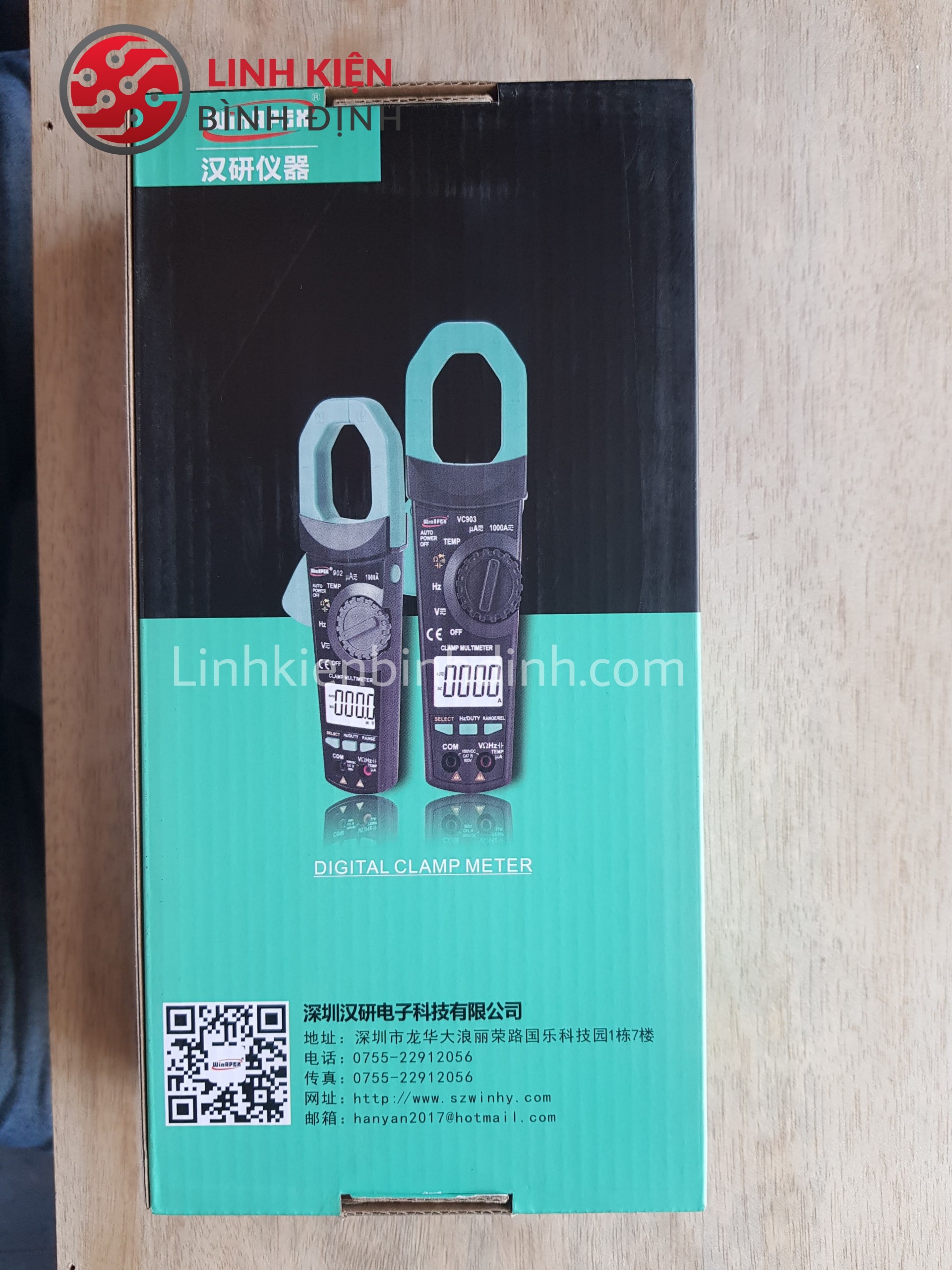 Ampe kìm hanyan vc903 (AC và DC 1000A)