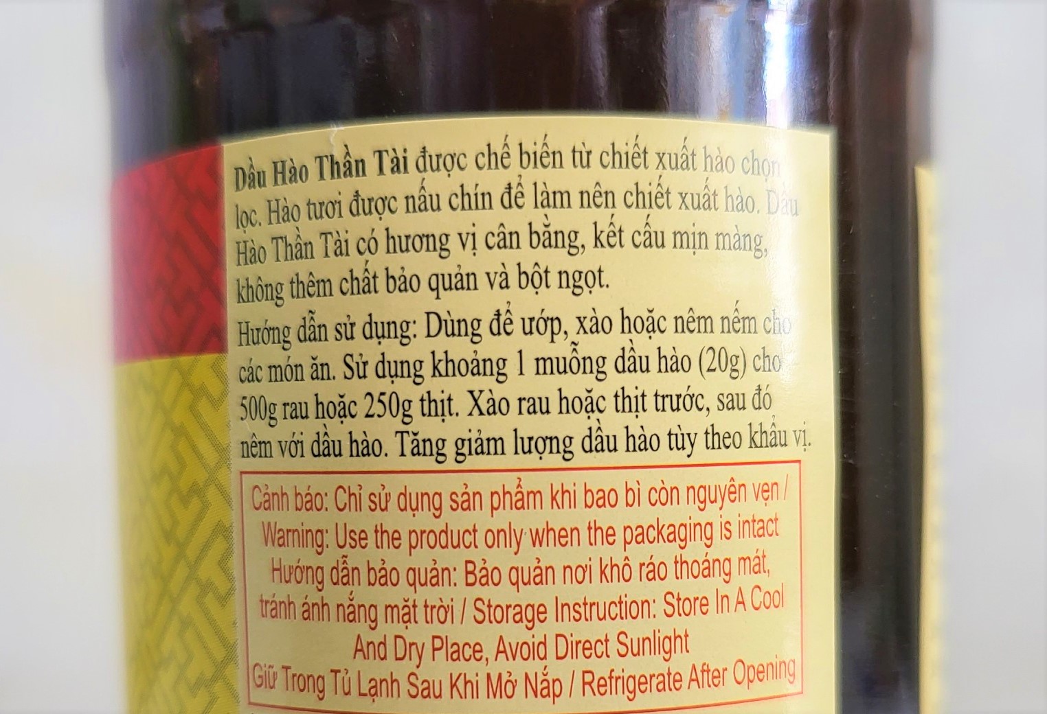 [Chai nhỏ 255g – THẦN TÀI] DẦU HÀO [Malaysia] LEE KUM KEE Choy sun Oyster Sauce