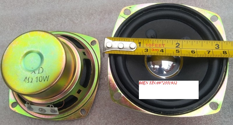 Loa bass- sub  vi tính chiều ngang 8cm đường chéo 9.8cm -1 chiếc