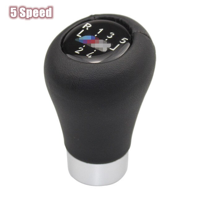 For 1pc car gear shift knob leather for bmw 1 3 5 6 series e30 e36 e39 e46 e60 e81 e82 e87 e90 e53 e84 e83 5/6 speed x1 x3 x5 m