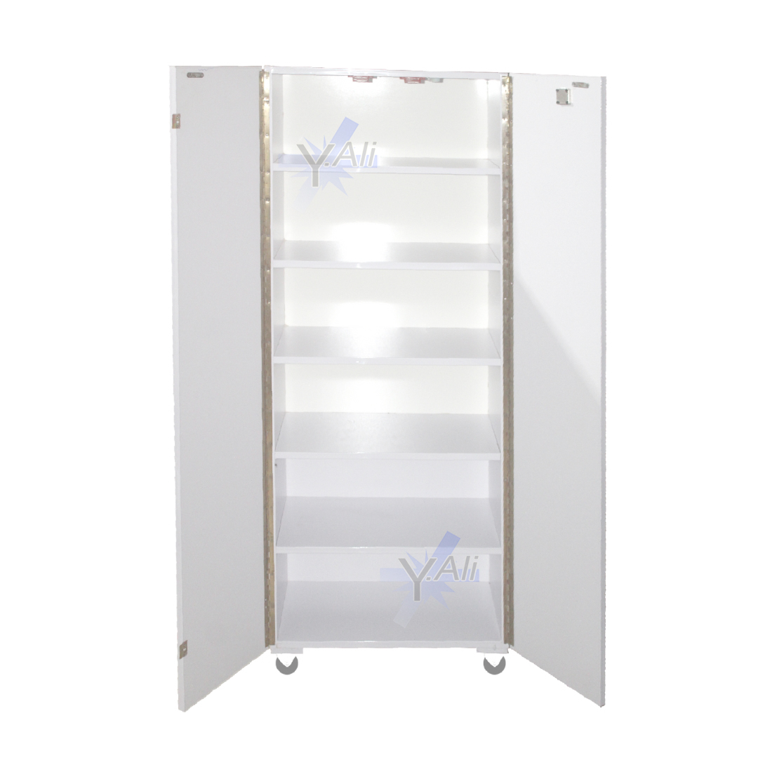 White%205x2%20Feet%20six%20Shelf%20Wooden%20sheet%20Cupboard%20-%20Shoe%20rack%20Book%20rack%20cupboard%20wardrobe%20cabinet%20almari%20-%20Image%203