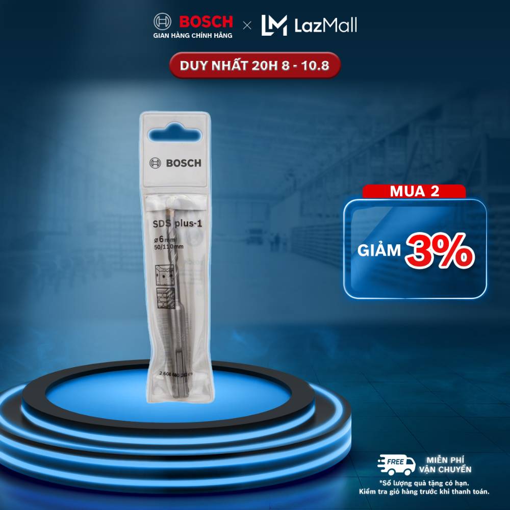Mũi khoan Bosch SDS+ plus 1