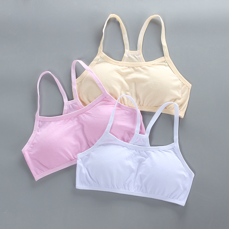 8-16 Years Cotton Girls Training Bra Adolescente Girl's Sport Bras Teen  Girl Underwear Push Up Teens Bras With Chest Pad KF027 - Price history &  Review, AliExpress Seller - Boutique Kids&Baby Store