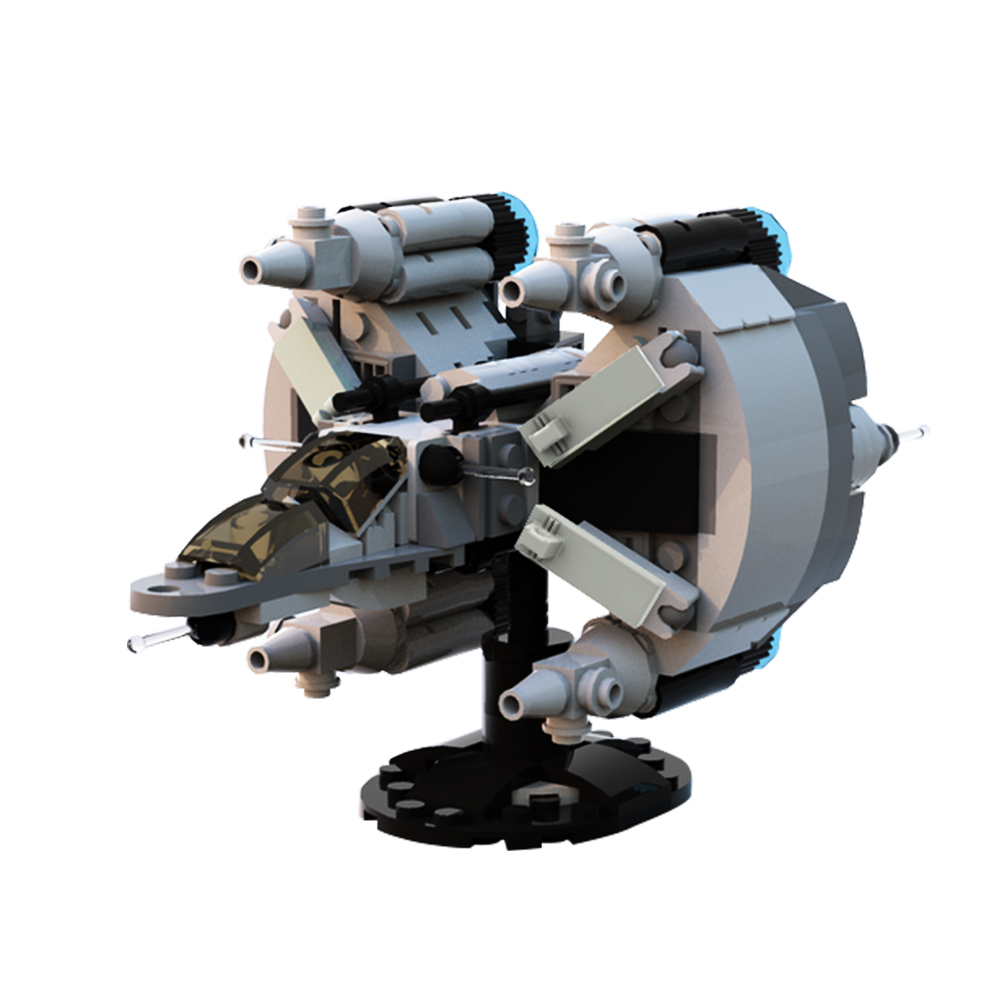 Microscale star khối xây dựng từ cuối cùng starfighter moc gạch Alien phim hoạt hình đồ chơi cho trẻ em Quà tặng