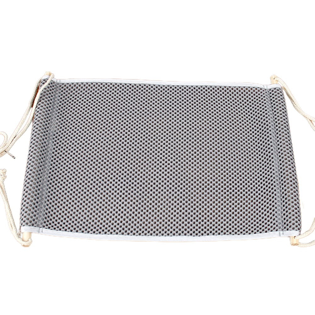 1pc Breathable Comfortable Mesh Pet Hanging Hammock Swing Bed Sleeping Cage House for Cat Kitten