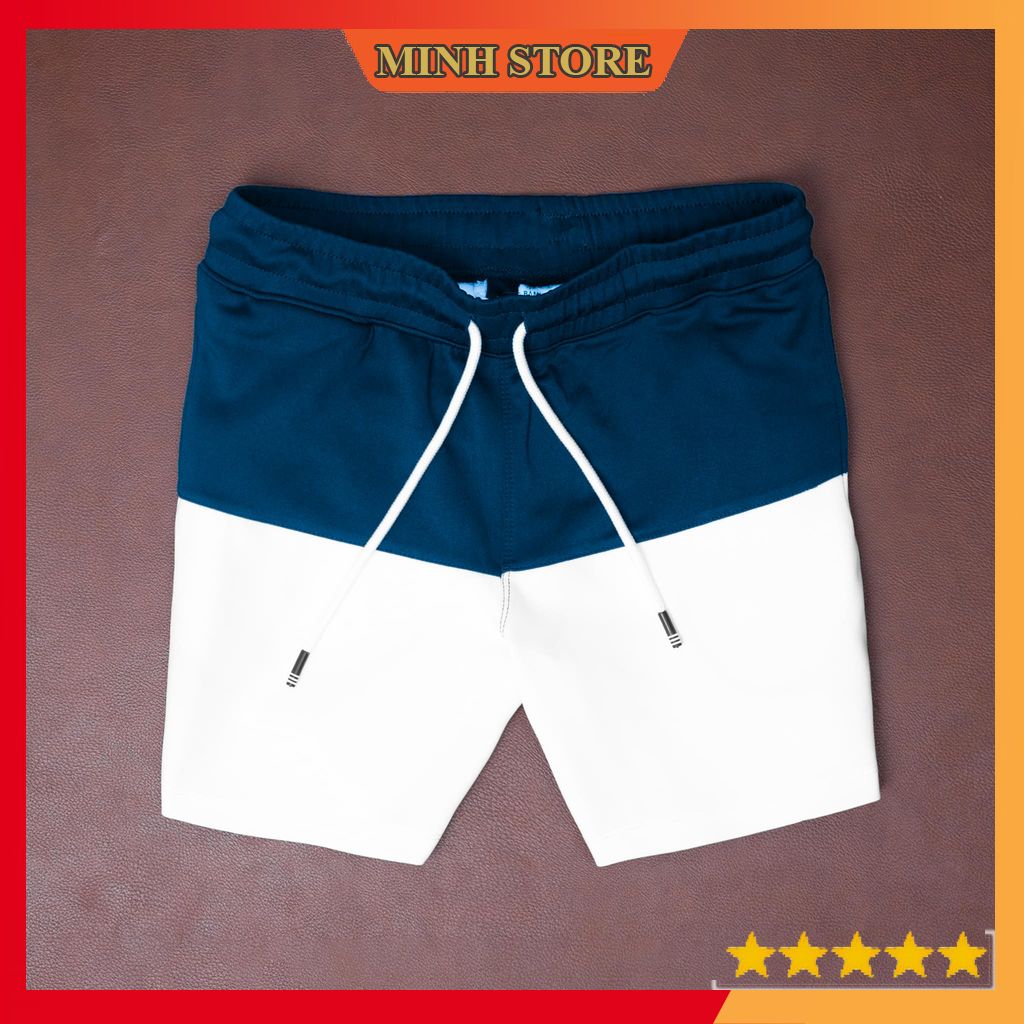 Quần Đùi Nam mặc nhà thun co dãn - Quần Short Đùi Nam Thể Thao lên dáng chuẩn form Hàn Quốc Chất vải thun Nhẹ Quần Short Nam Trẻ Trung Cá Tính QD03 - MINHSTORE
