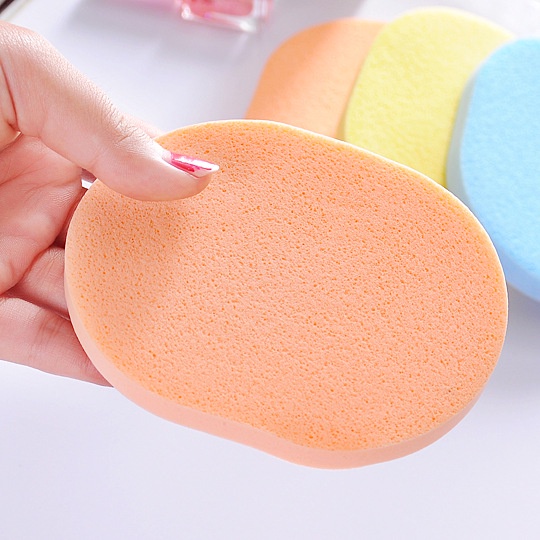 Miếng Bông Mút Bọt Biển Rửa Mặt Trang Điểm Siêu Mềm [ HCM ]