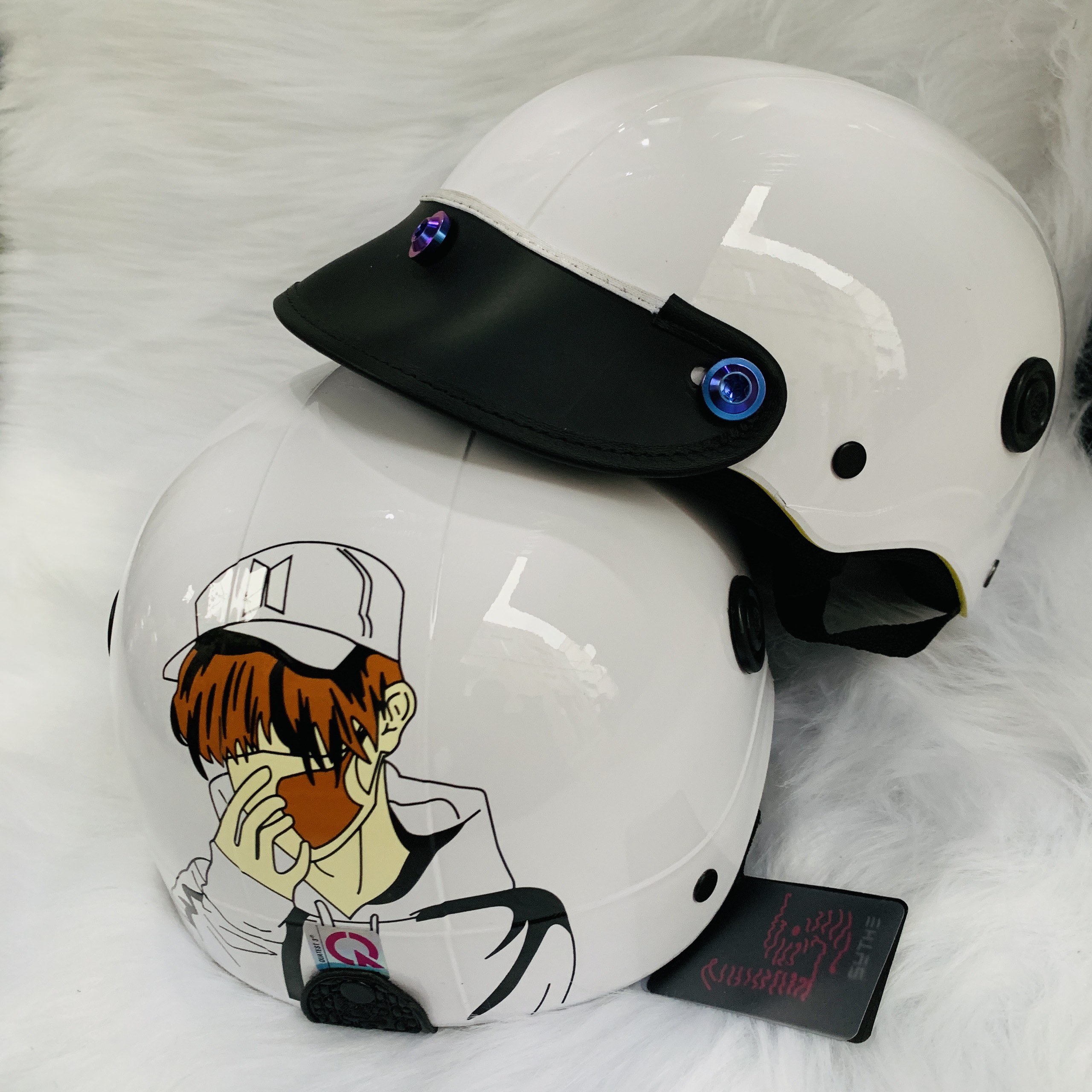 Nón bảo hiểm nano gr5 hình cute giới trẻ