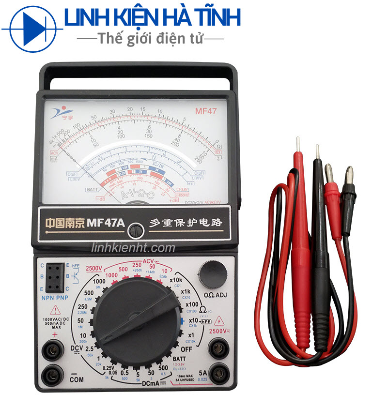 Đồng hồ vạn năng mf47a