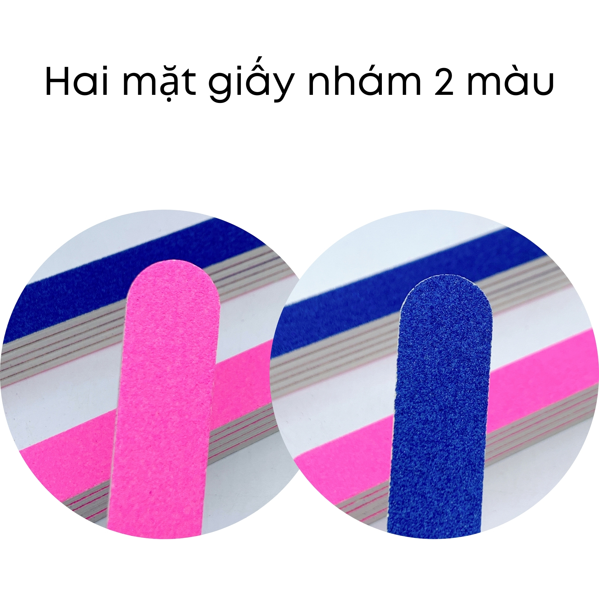 Combo 5 cây dũa móng gel& móng tay chuyên dụng cao cấp