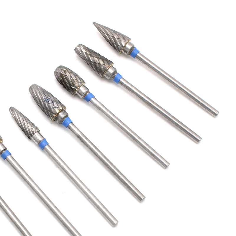 10pcs Tungsten Steel Carbide Burs Med Bur Drill