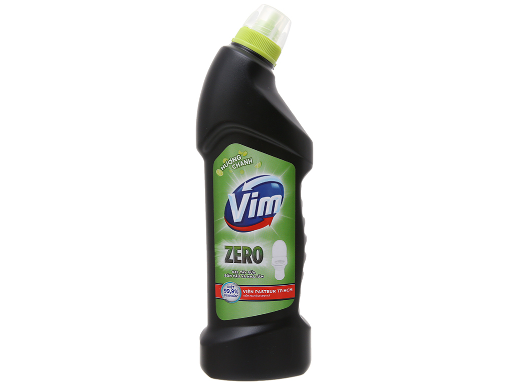 NƯỚC TẨY BỒN CẦU VIM ZERO HƯƠNG CHANH 750ML