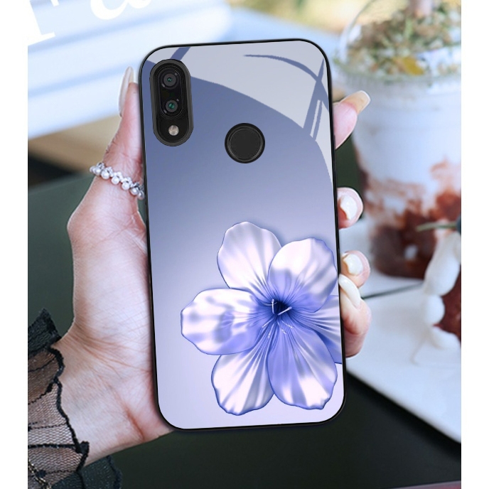 Ốp Lưng XIAOMI REDMI 7, NOTE 7, NOTE 7 PRO Mặt lưng cường Lực Họa Tiết