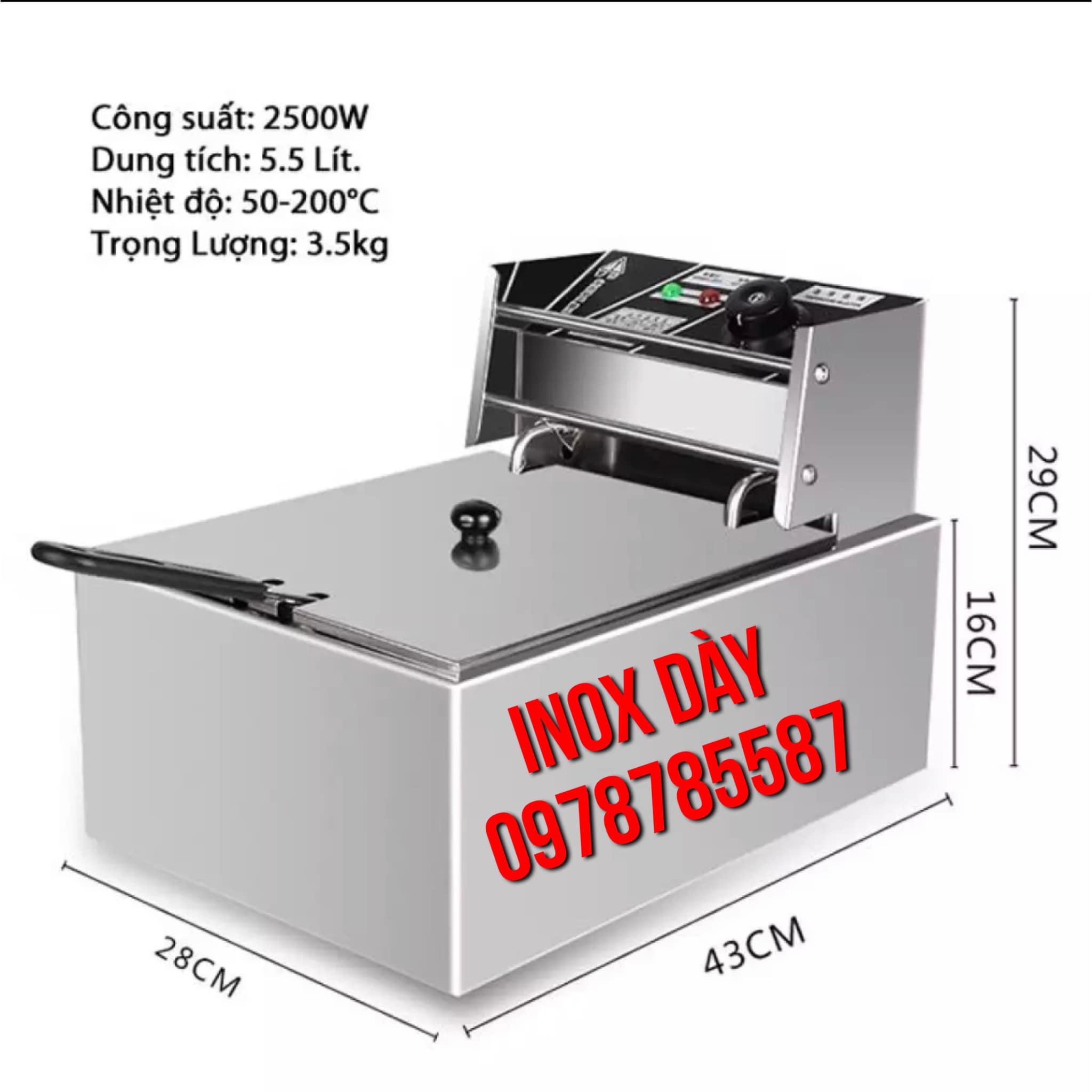 Bếp Chiên Nhúng Công Nghiệp