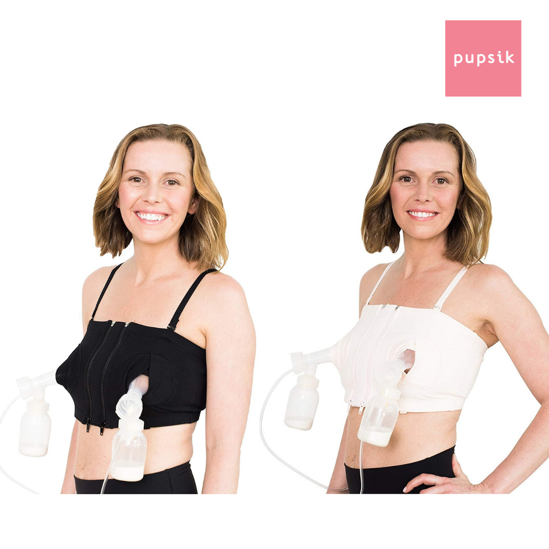 Lansinoh Hands-Free Pumping Bra XS to L Simple Wishes Adjustable Pink NEW