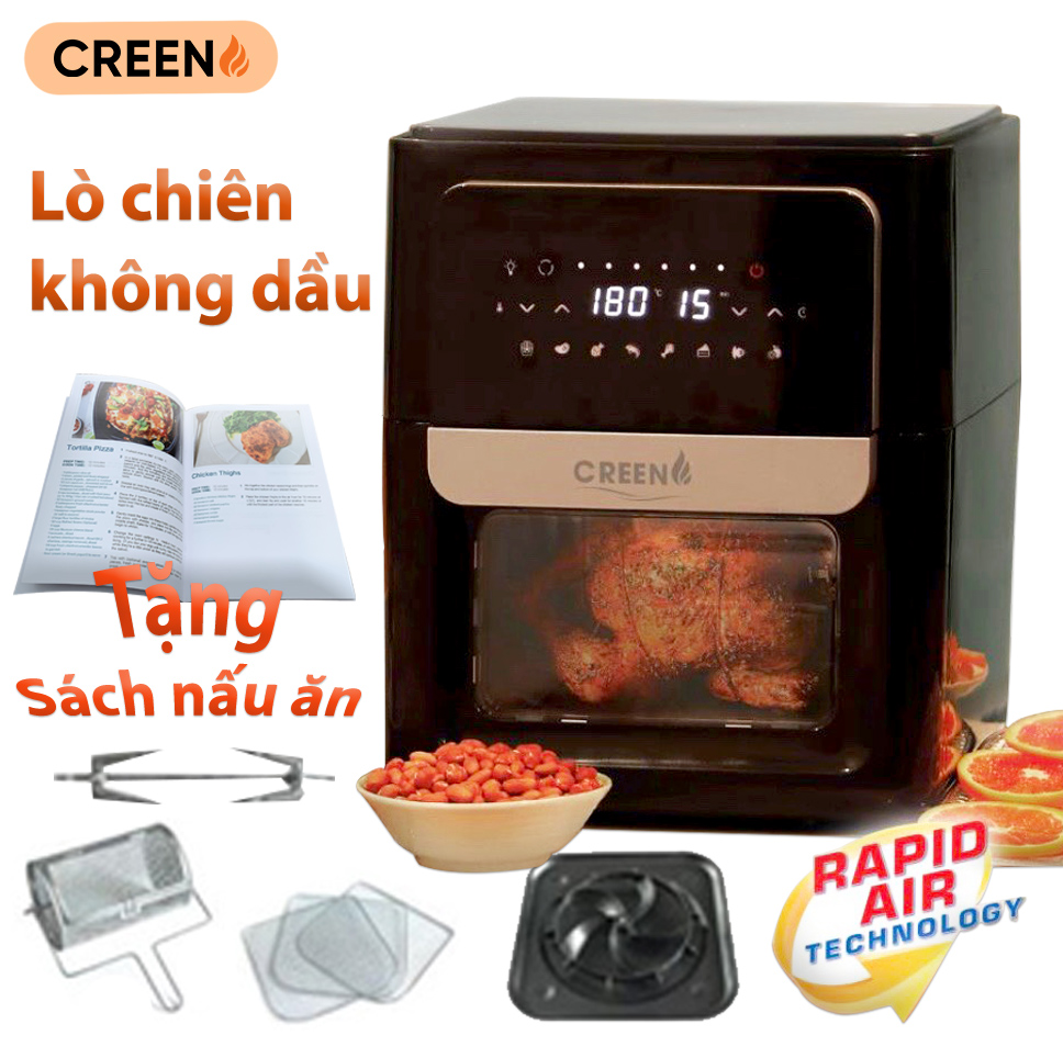 Variable accessories 12L ag86b creen-convection oven 12L - 1700W