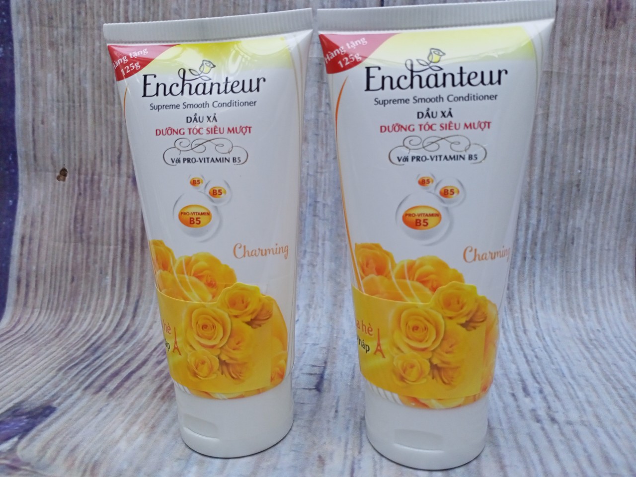(125g/tuyp) Combo 2 tuyp Dầu Xả ENCHANTEUR Charming 125g