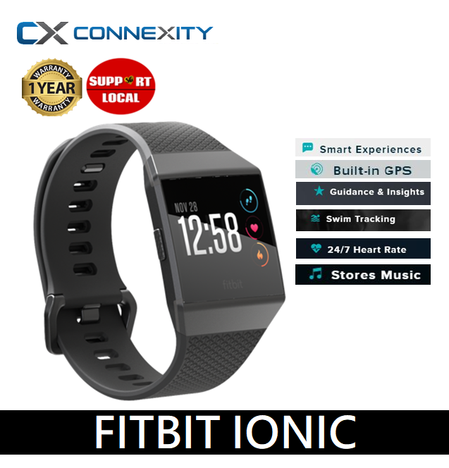 fitbit ionic smoke gray