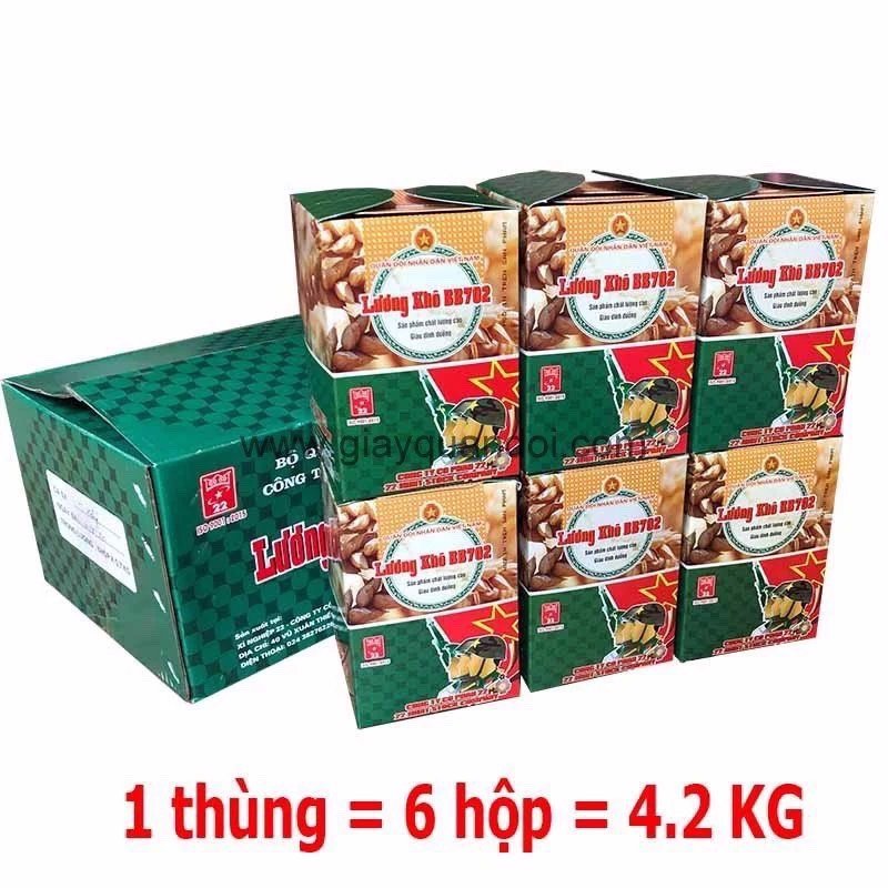 1 thùng lương khô QĐ BB702