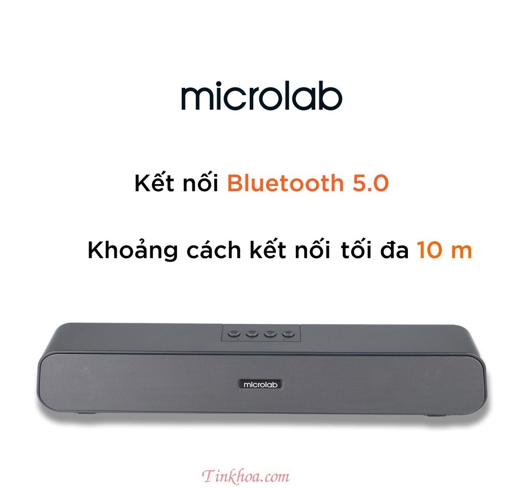 Loa vi tính bluetooth 5.0 microlab MS210 2.0 10w.