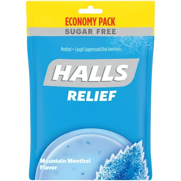 Kẹo ngậm HALLS đủ mùi vị không đường và có đường - Hàng Mỹ - AnnuStore