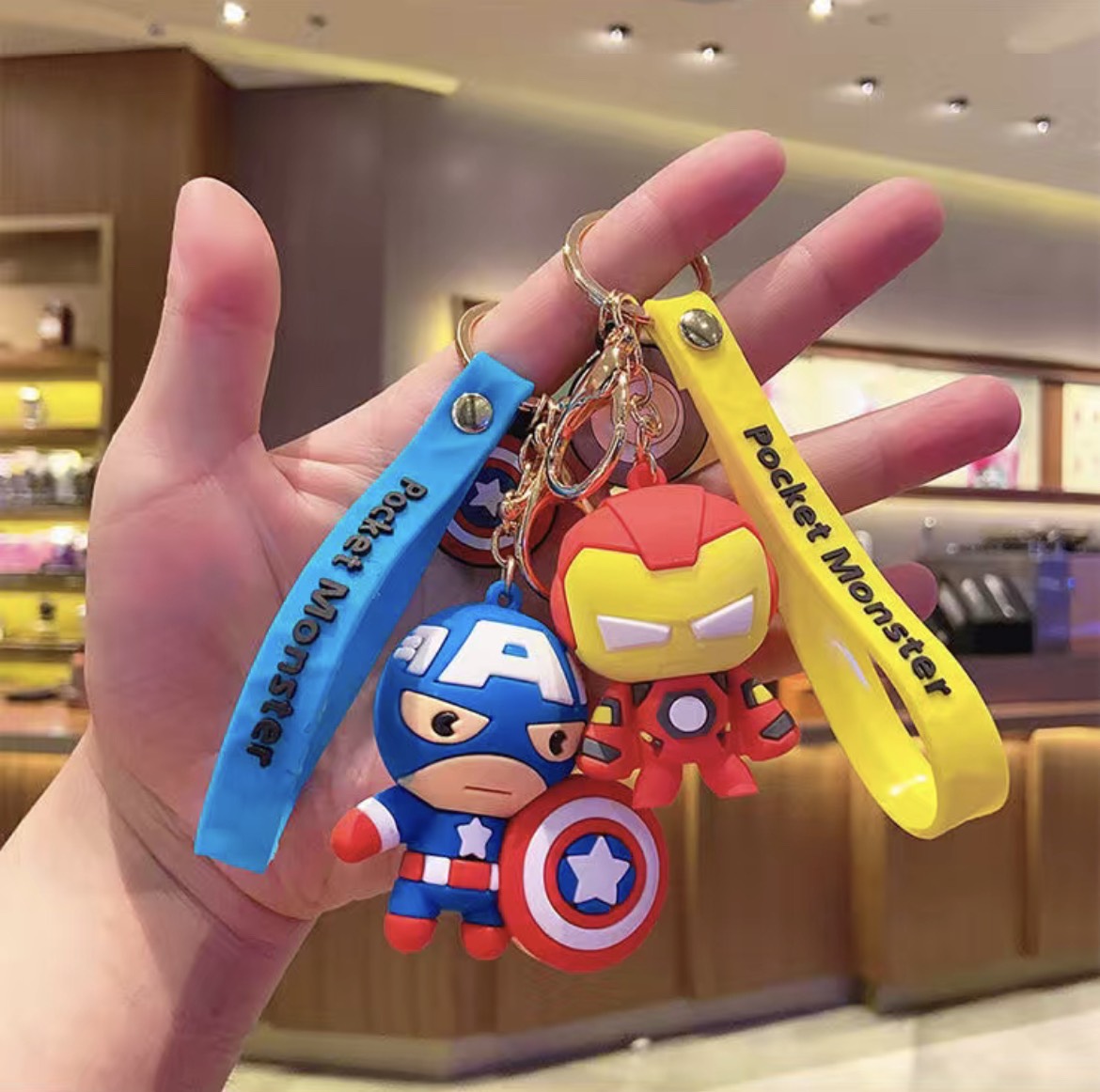 Móc khóa siêu anh hùng Marvel biệt đội Avengers - mixline