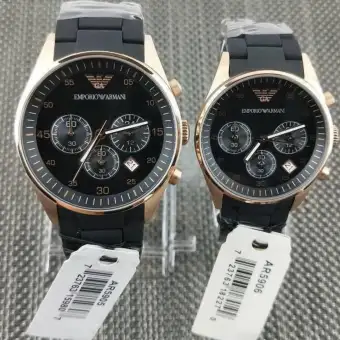 emporio armani couple watch price