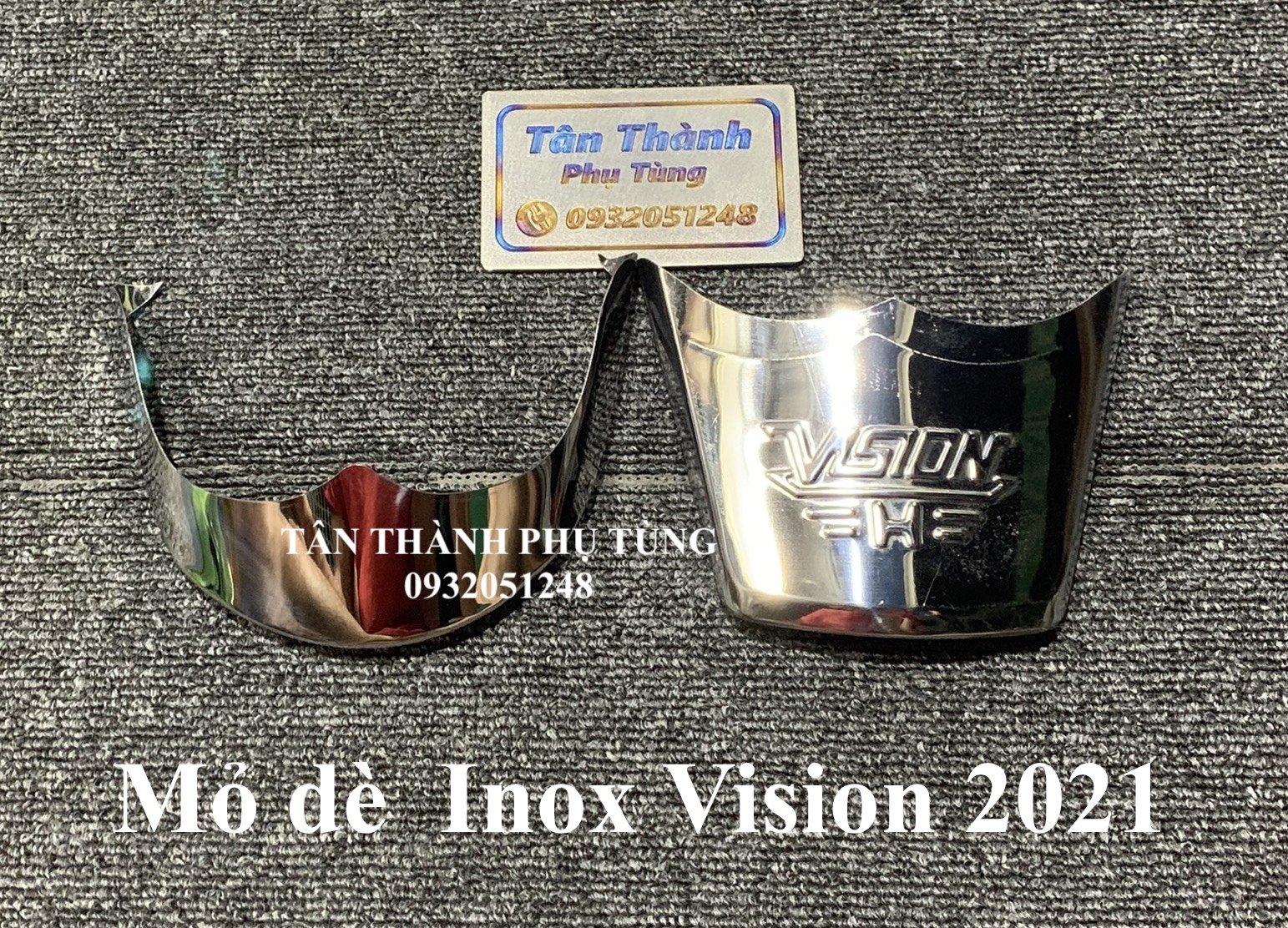 Mỏ dè Inox Vision đời 2021 (bộ trước + sau)