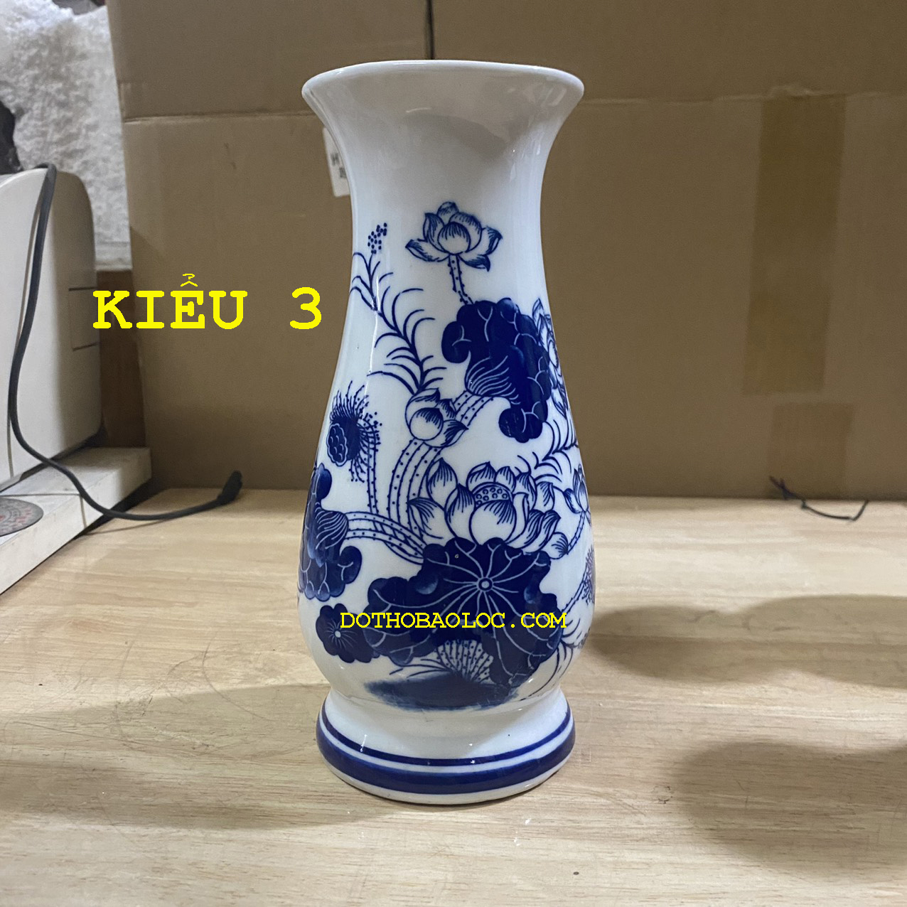 Bình bông thờ cúng  bằng sứ cao cấp 5 kiểu