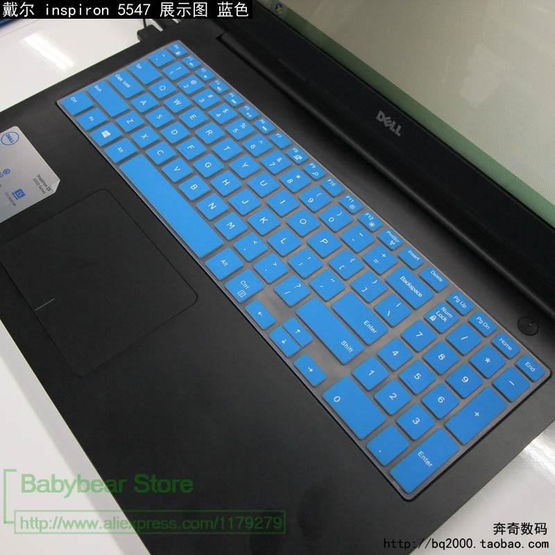 【UrbanNomad】15 inch laptop keyboard cover Protector for Dell inspiron 15 5547 Ins15C 3000 5000 15mr 15CR 3543. 