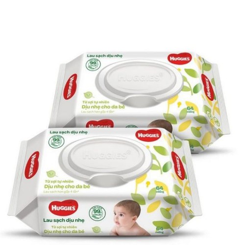 Khăn ướt Huggies 64 miếng