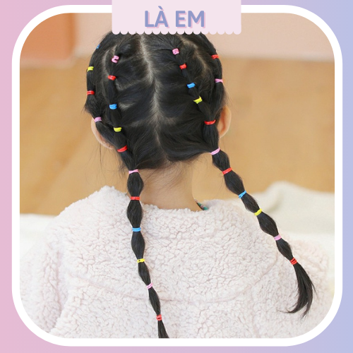 Dây thun cột tóc,Thun cột tóc,màu kẹo ngọt cho bé yêu