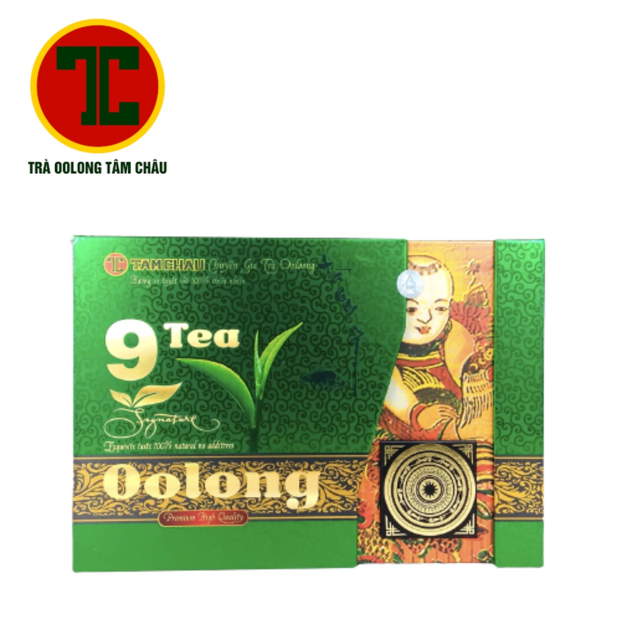 [HCM]TRÀ Ô LONG (OOLONG) 9 TEA SET TÂM CHÂU