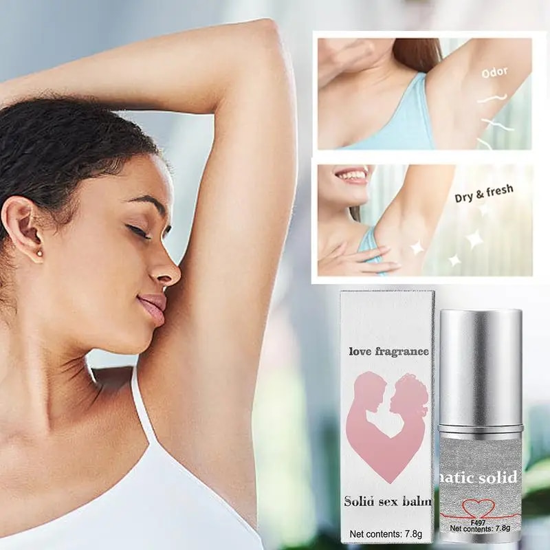 【Shop the Look】 Woman Man Body Pheromone Perfume Solid Long Lasting Fragrance Deodorant Portable Solid Perfume Cologne Fragrance