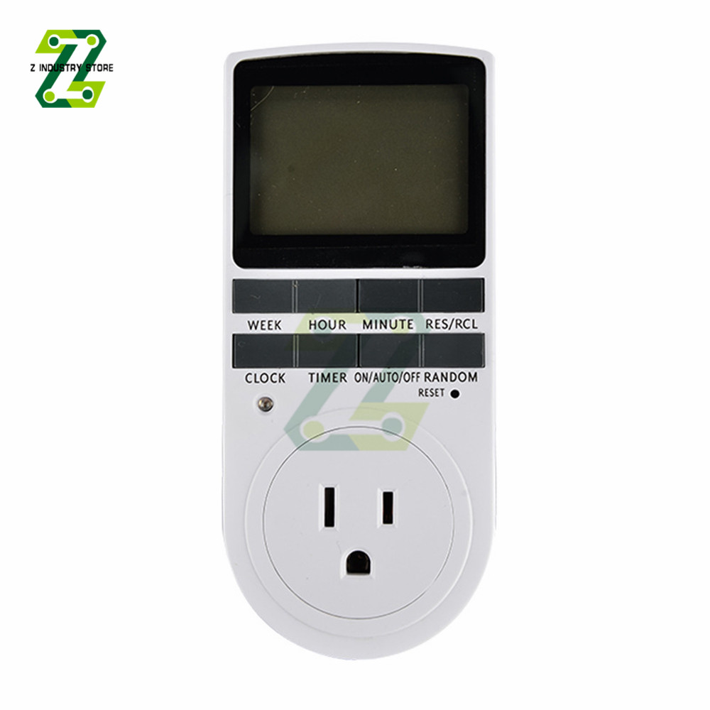 【InnovateWorld】Digital Timer Switch EU UK Plug Kitchen Timer Outlet ...
