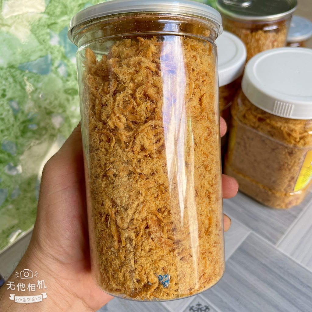 Ruốc Bông - Chà bông heo xù Lon 300.gram