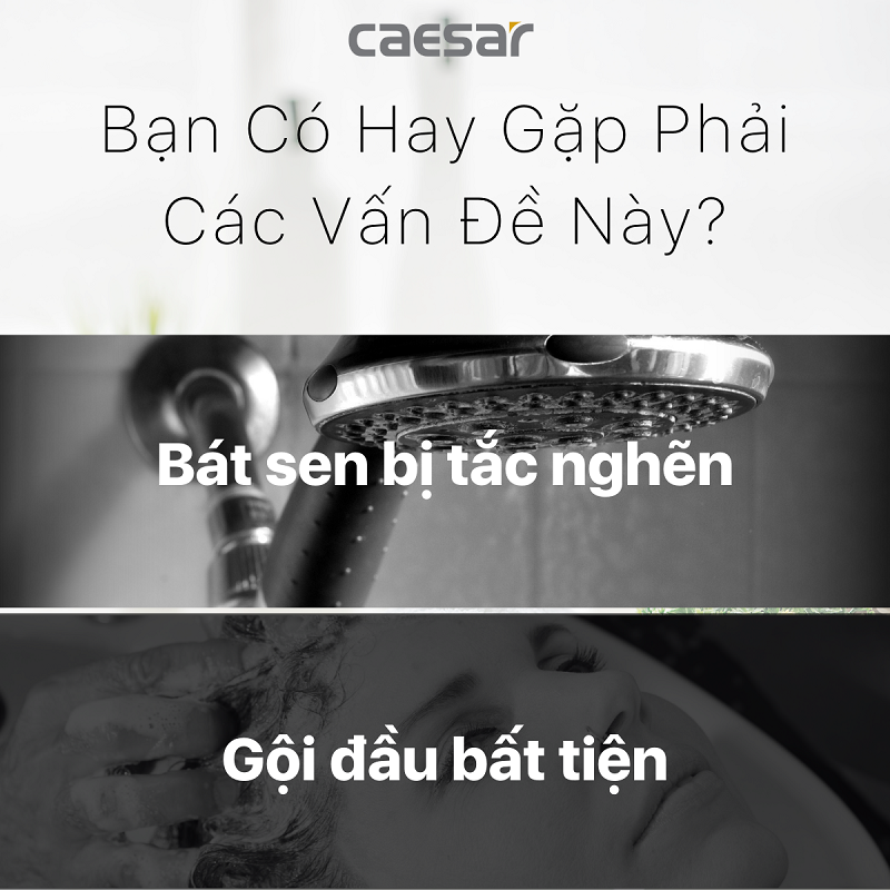 Tay sen 3 chế độ CAESAR SH221 - Hàng chính hãng