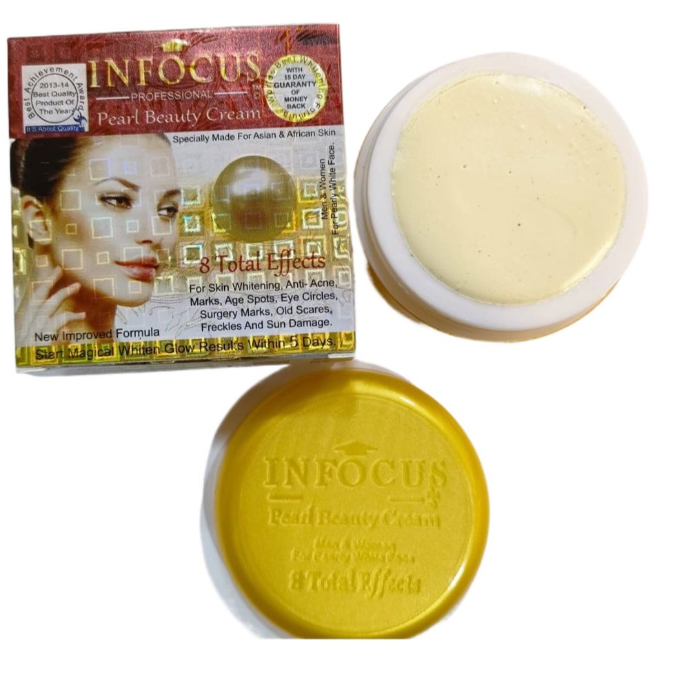 Infocus Cream INFOCUS Pearl Beauty Whitening Cream 8 Total Effects 30g Inpb | Daraz.lk