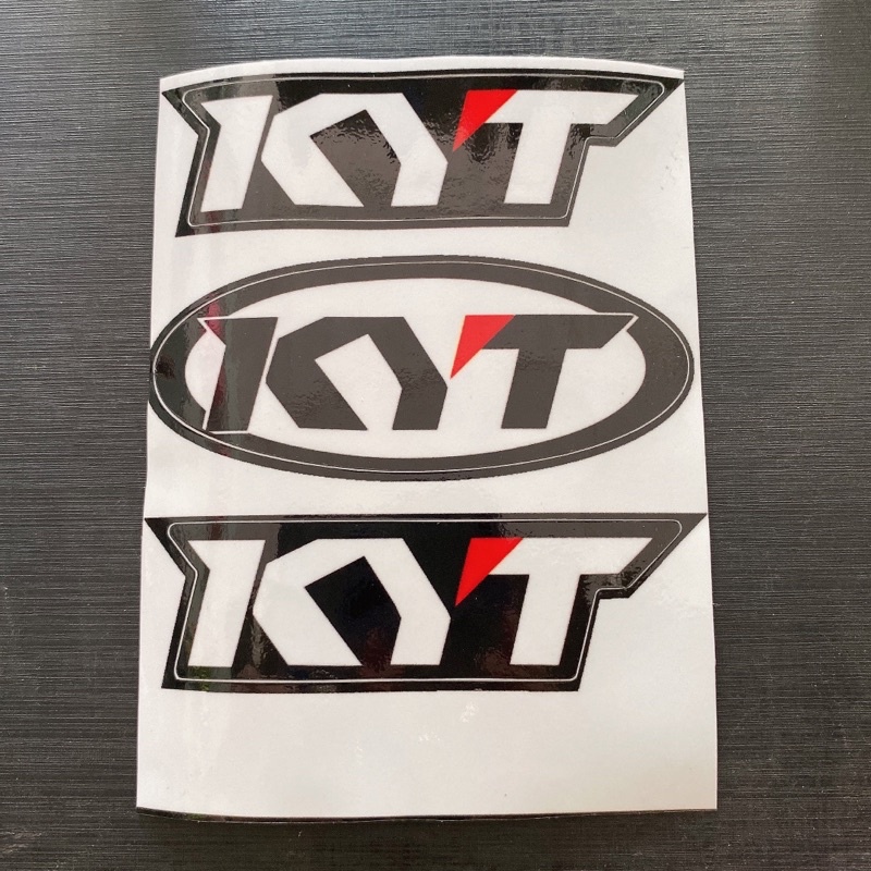 Tem decal KYT cao cấp dán nón bảo hiểm,dán xe  -2 dạng