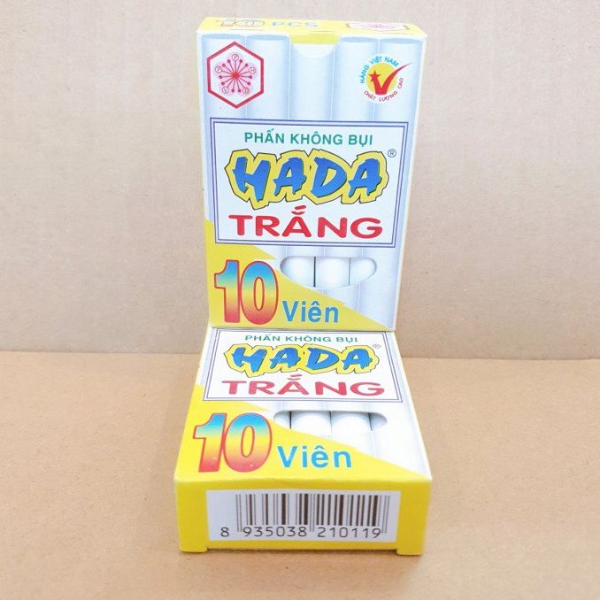 Box of 10 dusty white powders