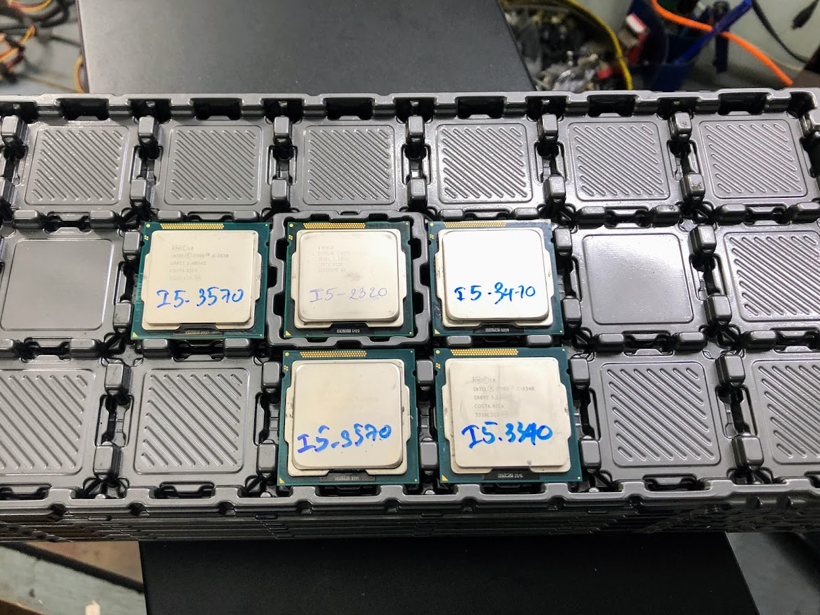 CPU core i5 3570 | i5 3470 | i5 2500 | I5 2400... socket 1155 hàng bóc máy