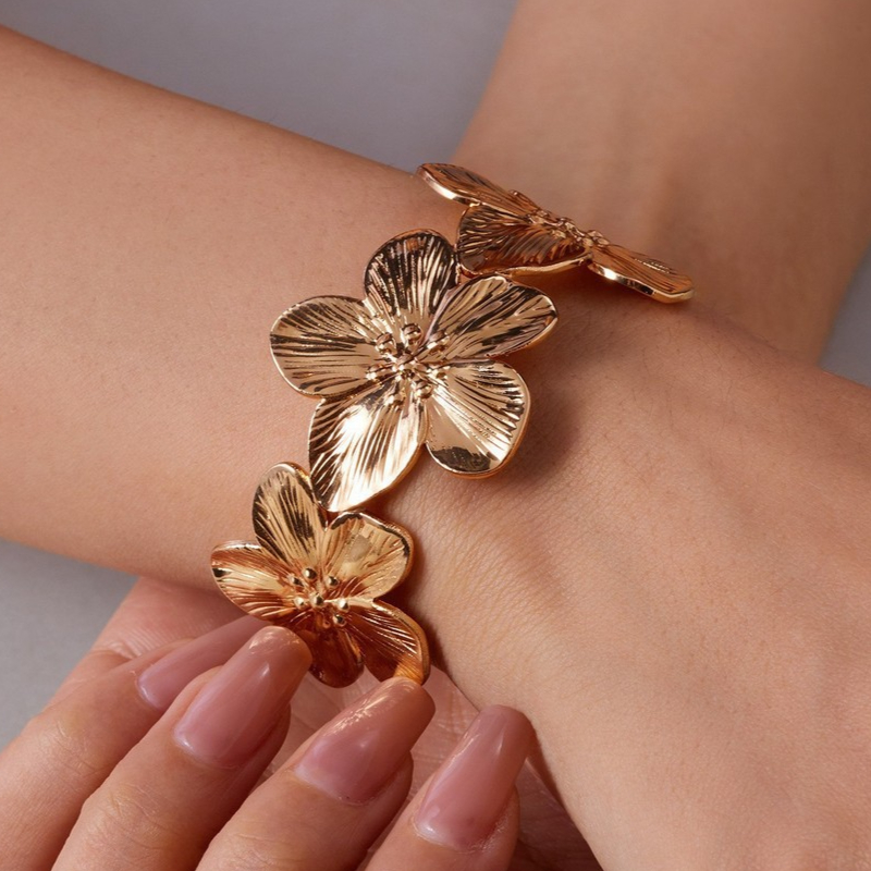 Plataz 2024 New Sting Repair Body Splicing Colliding Color Flowers Accessories Long Dress
