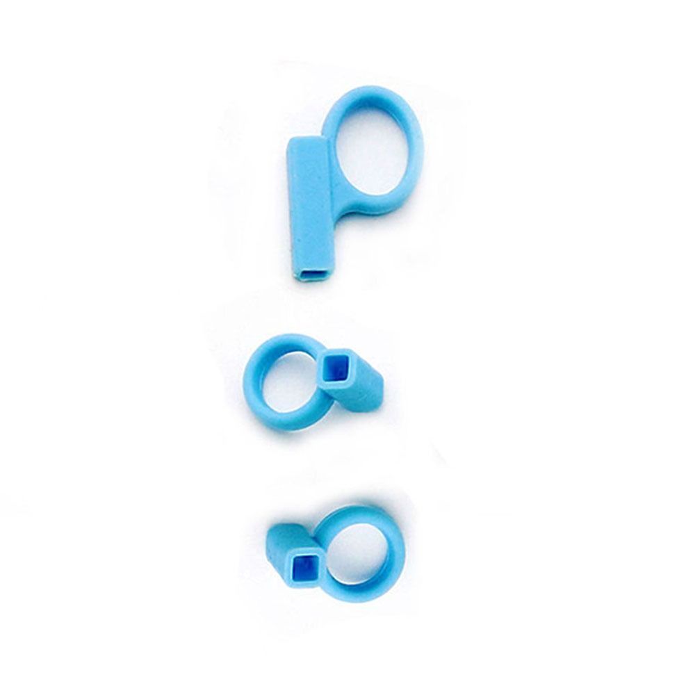 DILASSO Eating Practice Chopsticks Kids Holding Chopsticks Correcting Ring Kitchen Tableware Silicone Eating Practice Chopsticks Accessories Portable Finger Sets Kitchen Tableware Kids Enlightenment